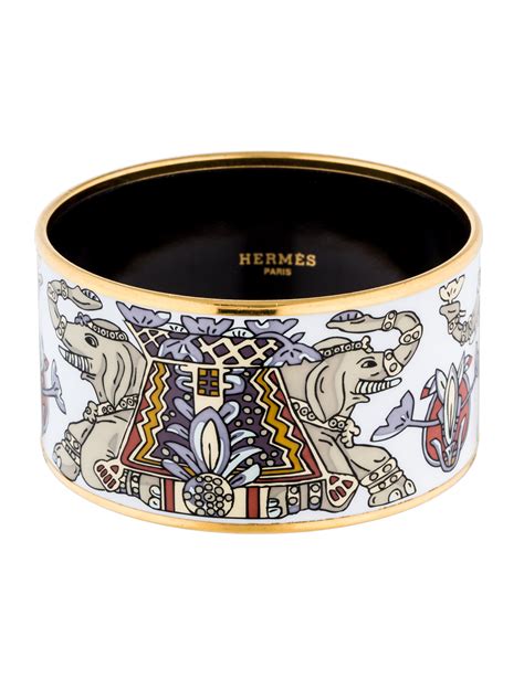 hermes h08 bracelet|Hermes extra wide enamel bracelet.